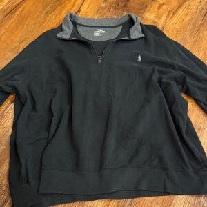 Polo Ralph Lauren Performance Black Quarter-Zip Pullover